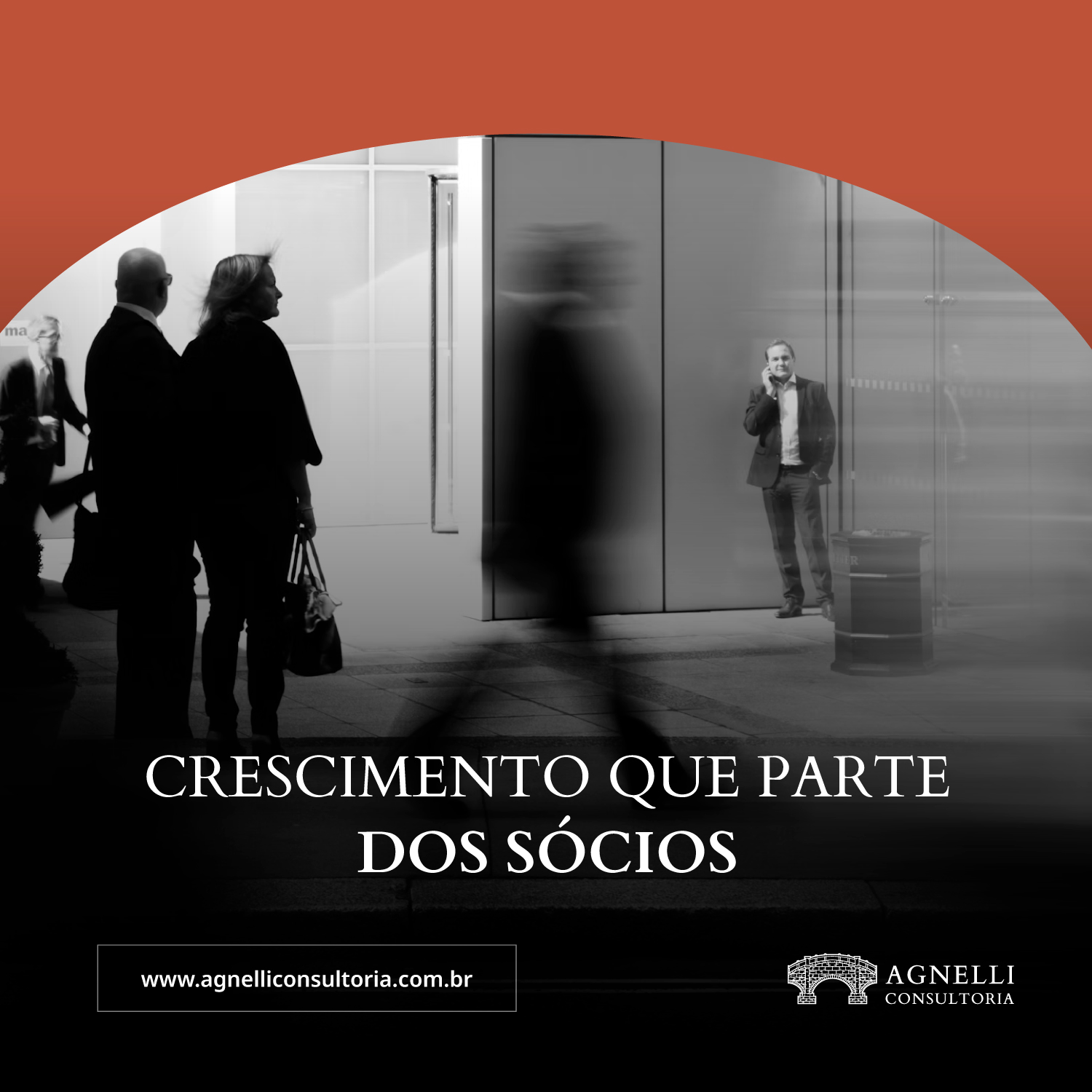 Post escuro da Agnelli