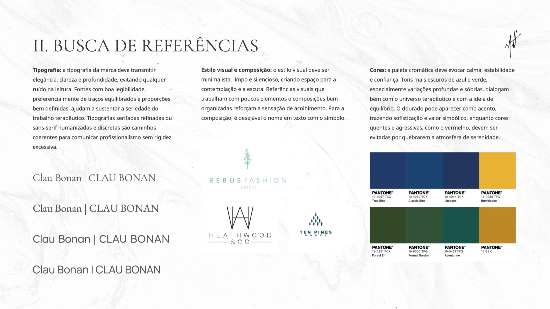 Slide de referências