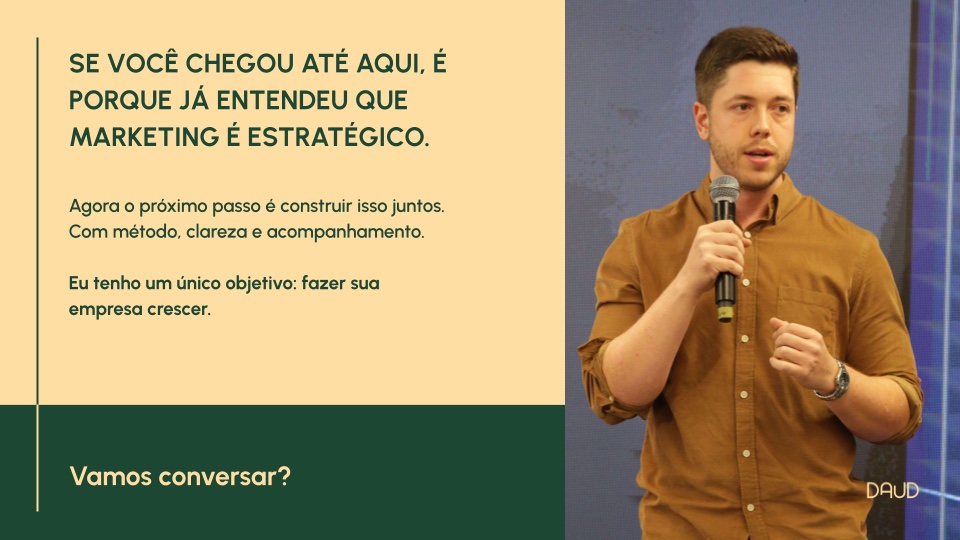 Aplicação da marca Daud