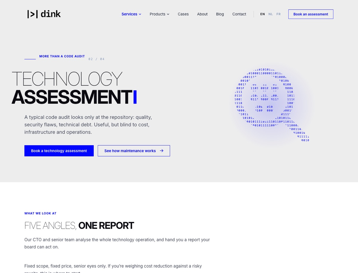 Página Technology Assessment