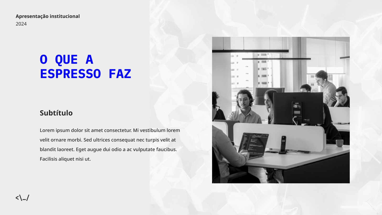 Slide 3 do template light