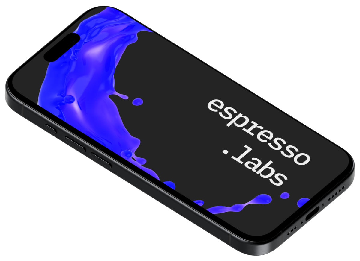 Capa da apresentação em dark mode no celular