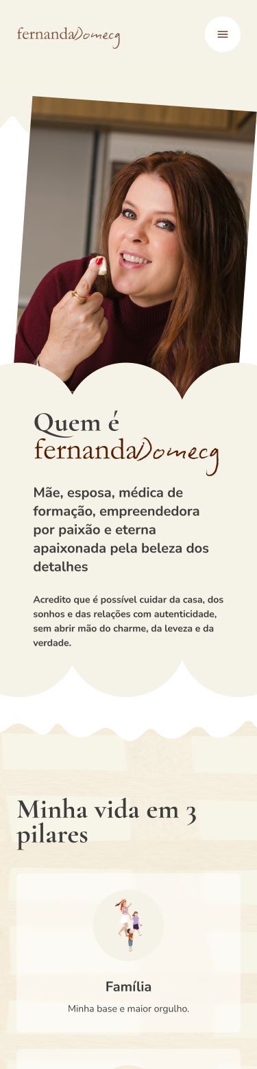 Sobre no celular