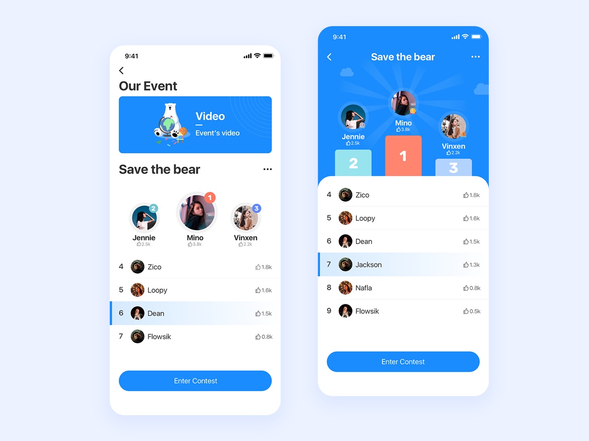 Referência de app com gamificação